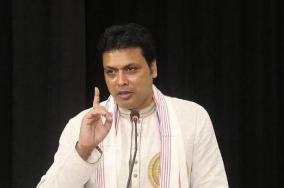 CM Biplab Deb held Political meeting at Secretariat CM Biplab Deb held Political meeting at Secretariat